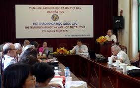 Khi nhà nghiên cứu bàn về văn học thị trường